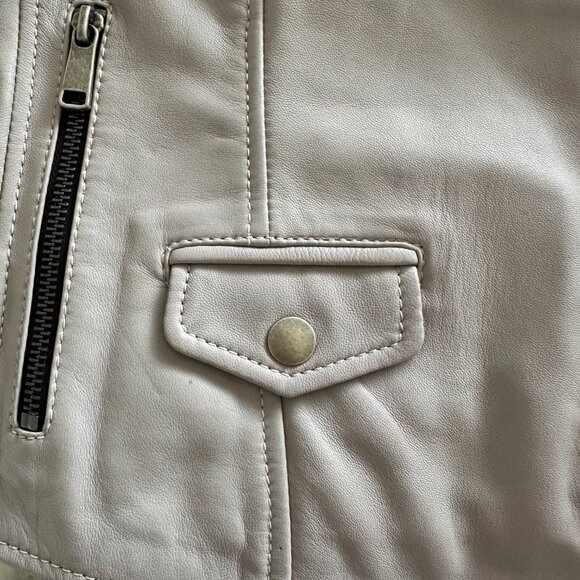 Wilson’s Leather Moto Jacket XS - Picture 12 of 14